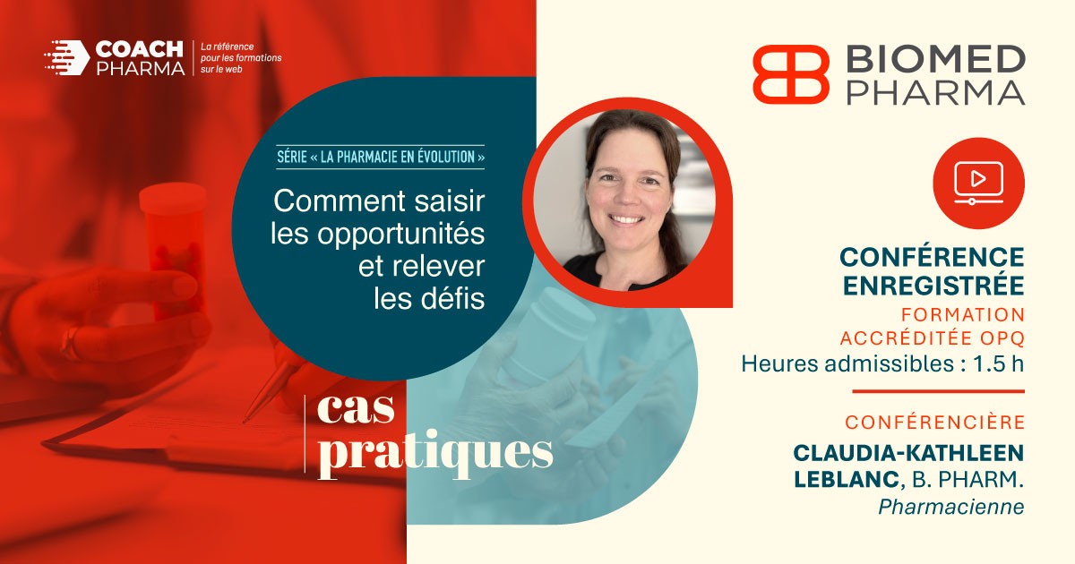 Bandeau Conférence enregistrée - Claudia-Kathleen Leblanc